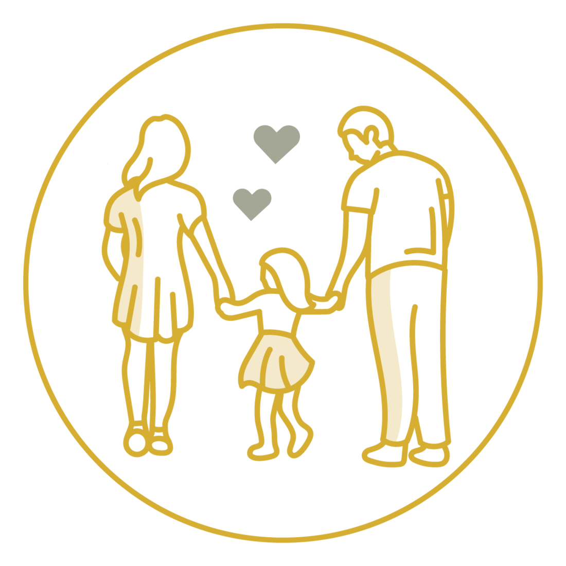Familien-Illustration
