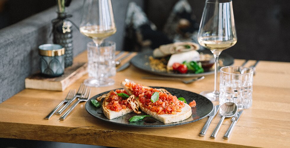 Bruschetta mit Tomaten