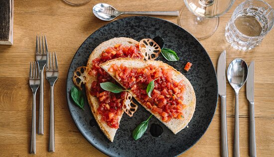 Bruschetta mit Tomaten