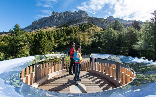 Blick bis zu den Ötztaler Alpen